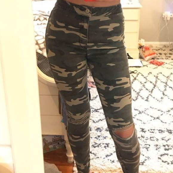 Camouflage skinny jeans - Picture 7 of 7